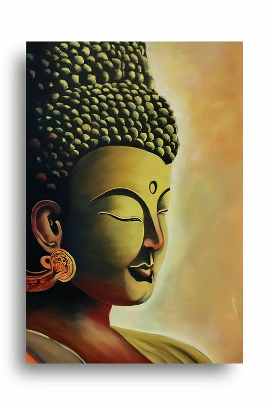 Art to Doors | Peaceful Sage | Artist Tannu Kushwaha | Vertical | Art Print | Home Decor | Wall Decor | Gift Items | Wall Art | Canvas Frame