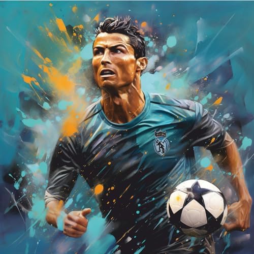 Cristiano Ronaldo Digital Art: Stunning Illustration of the Football Legend