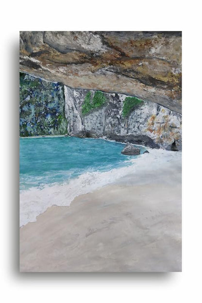 Art to Doors | The Phuket Island | Artist Sudesh Kundley | Vertical | Art Print | Home Decor | Wall Decor | Gift Items | Wall Art | Canvas Frame