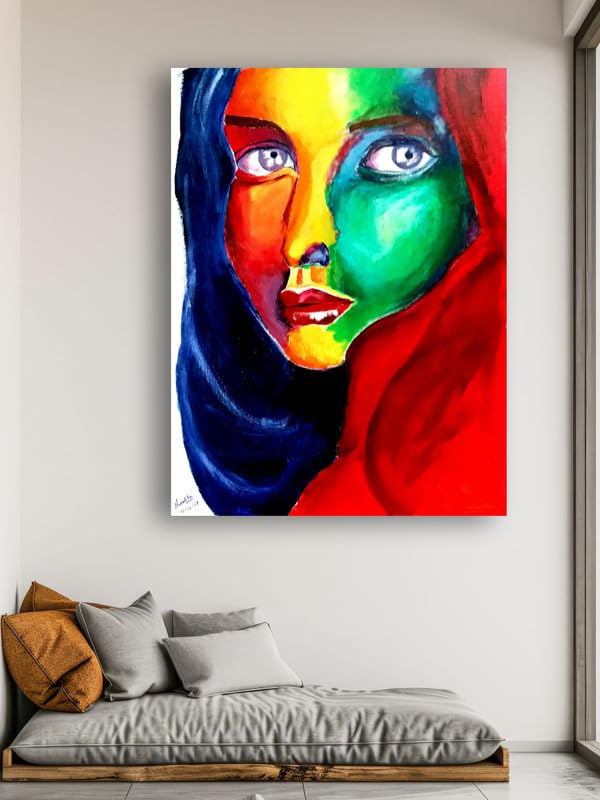 Art to Doors | The Excuisite Lady | Artist Nandita Venkatraman | Vertical | Art Prints | Home Decor | Wall Decor | Gift Items | Wall Art