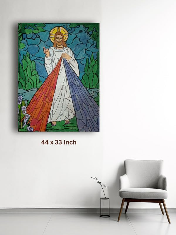 Art to Doors | Divine Mercy | Artist Lovina Cano | Vertical | Art Prints | Home Decor | Wall Decor | Gift Items | Wall Art