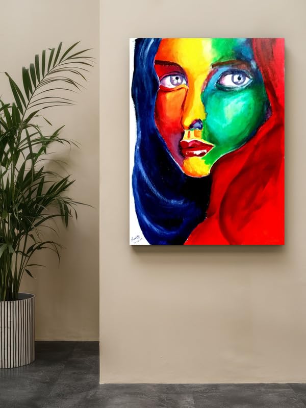 Art to Doors | The Excuisite Lady | Artist Nandita Venkatraman | Vertical | Art Prints | Home Decor | Wall Decor | Gift Items | Wall Art