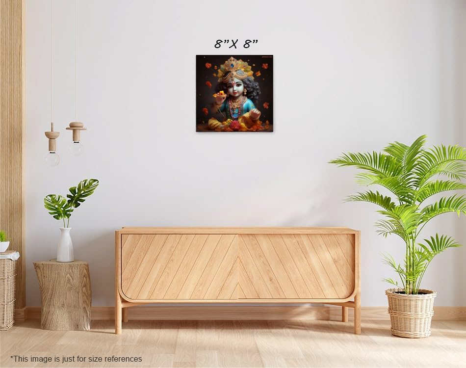 Warrior Youth: Child Samurai Canvas Print - Embark on a Legendary Journey! | Canvas Wrap Wooden Framed | Personalized Gift For Anniversary, Birthday, Wedding, Home Decor (12x12 Inch)