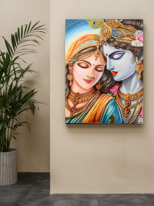 Art to Doors | Epitome Of Love | Artist Deepika Khemani | Vertical | Art Print | Home Decor | Wall Decor | Gift Items | Wall Art | Canvas Frame