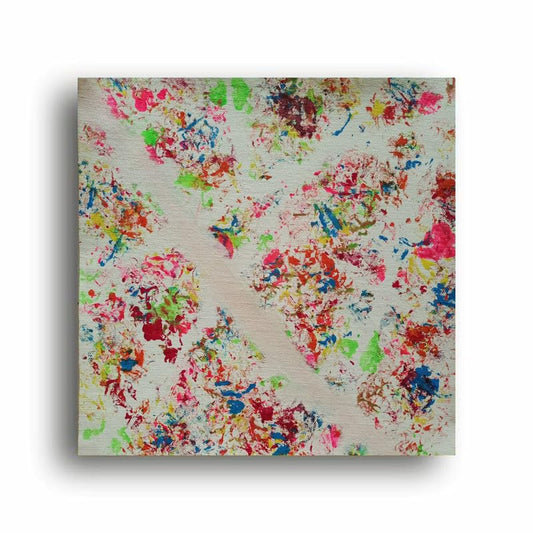 Art to Doors | Crumpled Paper Art | Artist Lovina Cano | Square | Art Print | Home Decor | Wall Decor | Gifts for Women | Gifts for Men | Wall Art | Canvas Frame