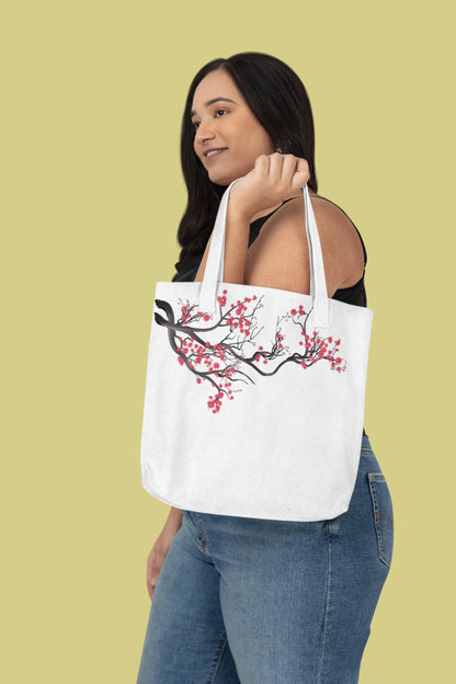 Art to Doors | Whispers of Spring | Tote Bags | Shopping Bag For Grocery | Aesthetic Carry Bag | Tote Bag for Shopping, Travel, office & beach bags for women