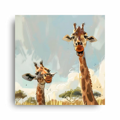 Art to Doors | Elegant Animal Art | Square | Art Print | Home Decor | Wall Decor | Gifts for Women | Gifts for Men | Gift Items | Wall Art