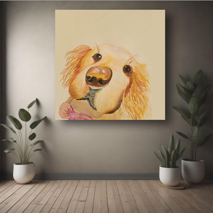 Art to Doors | Big Boops Don't Lie-Dogs | Artist Prerna Ajwani | Square | Art Print | Home Decor | Wall Decor | Gifts for Women | Gifts for Men | Gift Items | Wall Art