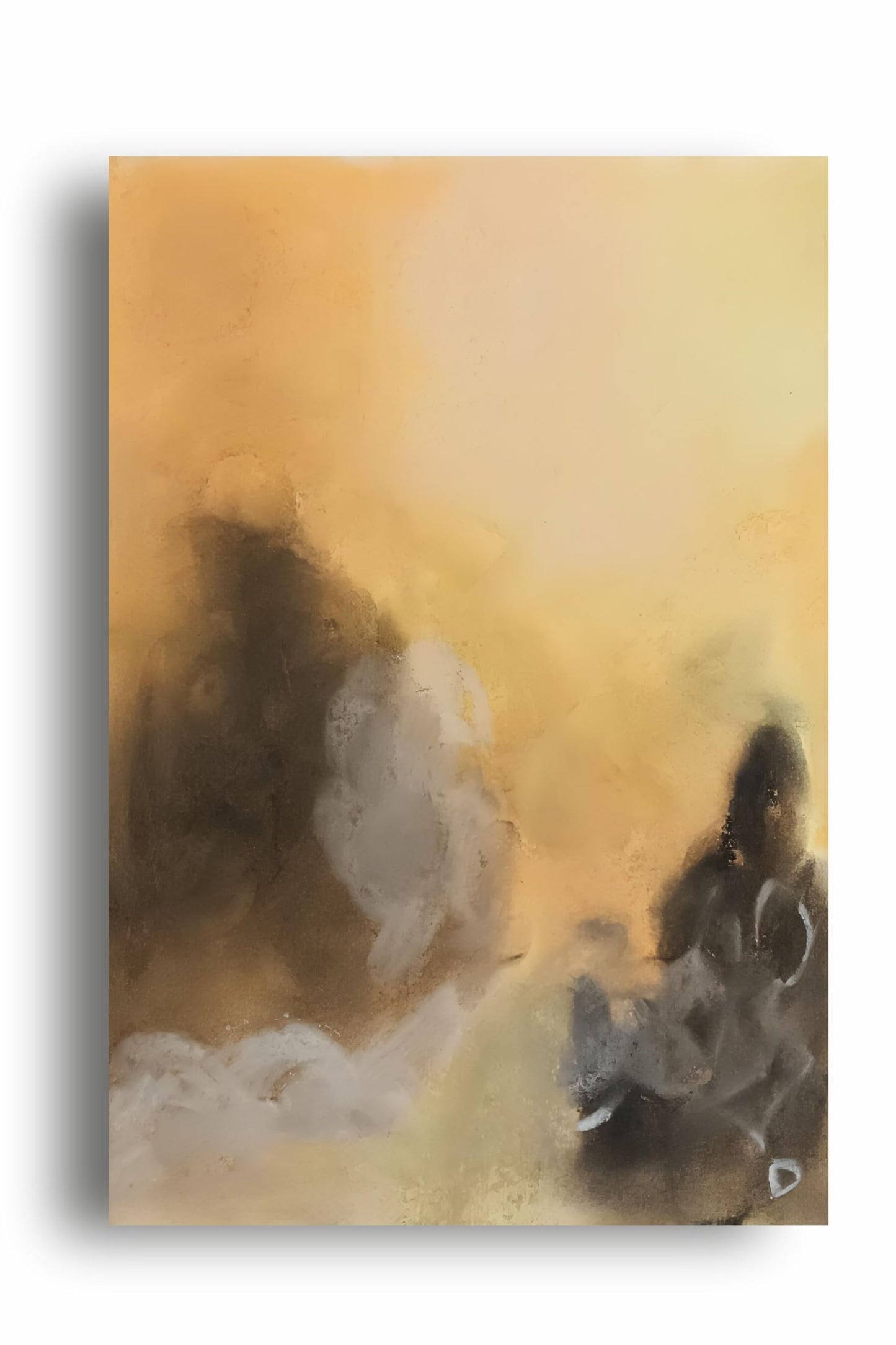 Art to Doors | Smoke & Light | Artist Debranjani Basu | Vertical | Art Print | Home Decor | Wall Decor | Gifts for Women | Gifts for Men | Gift Items