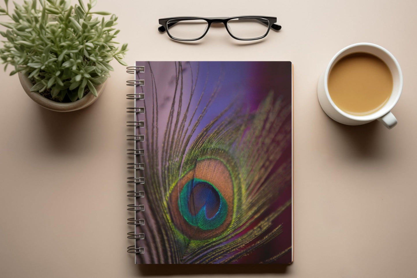 Art to Doors | Colorful Wonder | Spiral Notebooks | A5 Size Paper | 120 Pages | 70 GSM Paper | Attractive Cover Designs