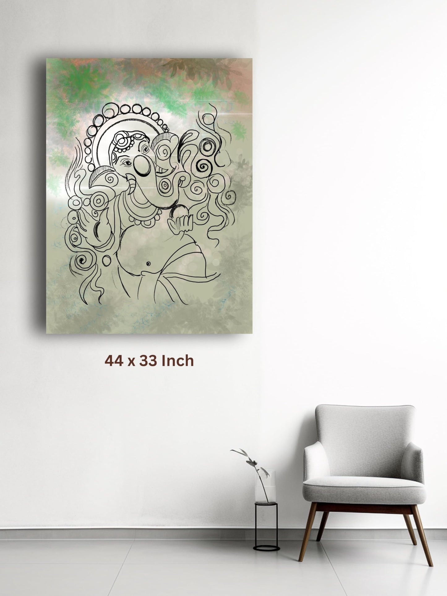 Art to Doors | Lambodara | Artist Dipankar | Vertical | Art Print | Home Decor | Wall Decor | Gifts for Women | Gifts for Men | Gift Items | Wall Art