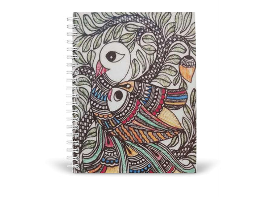 Art to Doors | Beautiful Painting | Artist Kriti Yadav | Spiral Notebooks | A5 Size Paper | 120 Pages | 70 GSM Paper | Attractive Cover Designs