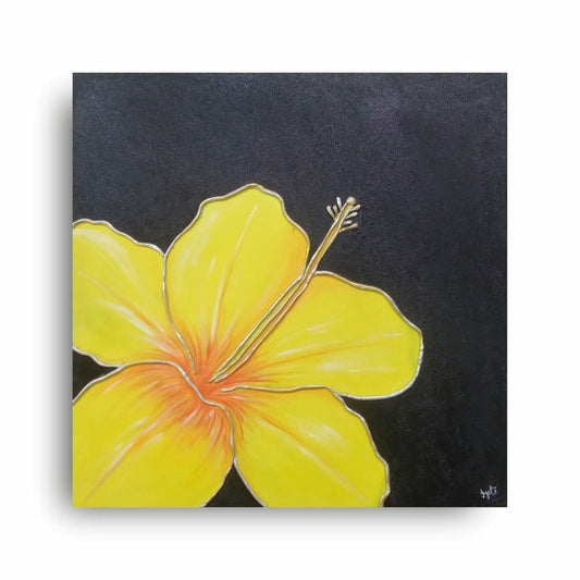 Art to Doors | Rose Of Sharon | Artist Jyoti Astunkar | Square | Art Print | Home Decor | Wall Decor | Gifts for Women | Gifts for Men | Wall Art