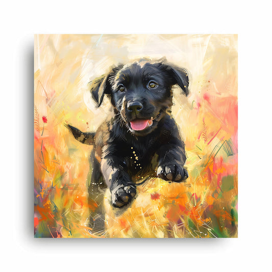 Art to Doors | Cozy Dog Bed Essentials Art | Square | Art Print | Home Decor | Wall Decor | Gifts for Women | Gifts for Men | Gift Items | Wall Art