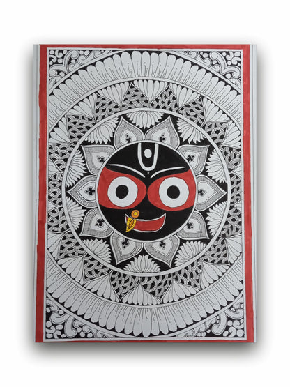 Art to Doors | Jai Jagannath | Artist Anjali Shrivastava | Vertical | Art Print | Home Decor | Wall Decor | Gifts for Women | Gifts for Men | Gift Items | Wall Art