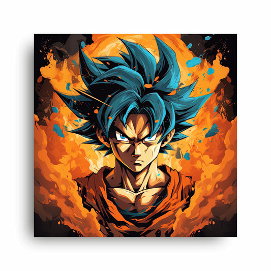 Art to Doors | Epic Anime Figure Art | Square | Art Print | Home Decor | Wall Decor | Gifts for Women | Gifts for Men | Gift Items | Wall Art