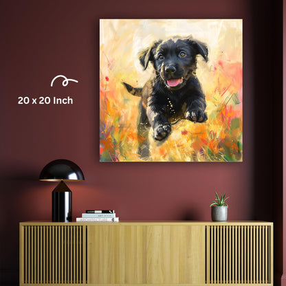 Art to Doors | Cozy Dog Bed Essentials Art | Square | Art Print | Home Decor | Wall Decor | Gifts for Women | Gifts for Men | Gift Items | Wall Art