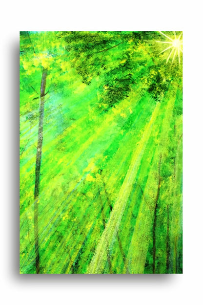 Art to Doors | Peeper Of The Jungle | Artist Sudesh Kundley | Vertical | Art Print | Home Decor | Wall Decor | Gift Items | Wall Art