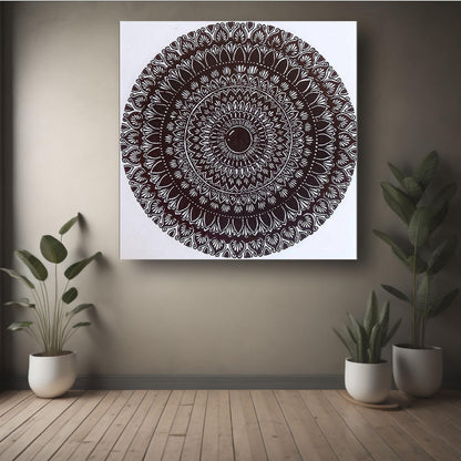 Art to Doors | Healing Mandala | Reddy Jahnavi | Square | Art Print | Home Decor | Wall Decor | Gifts for Women | Gifts for Men | Wall Art