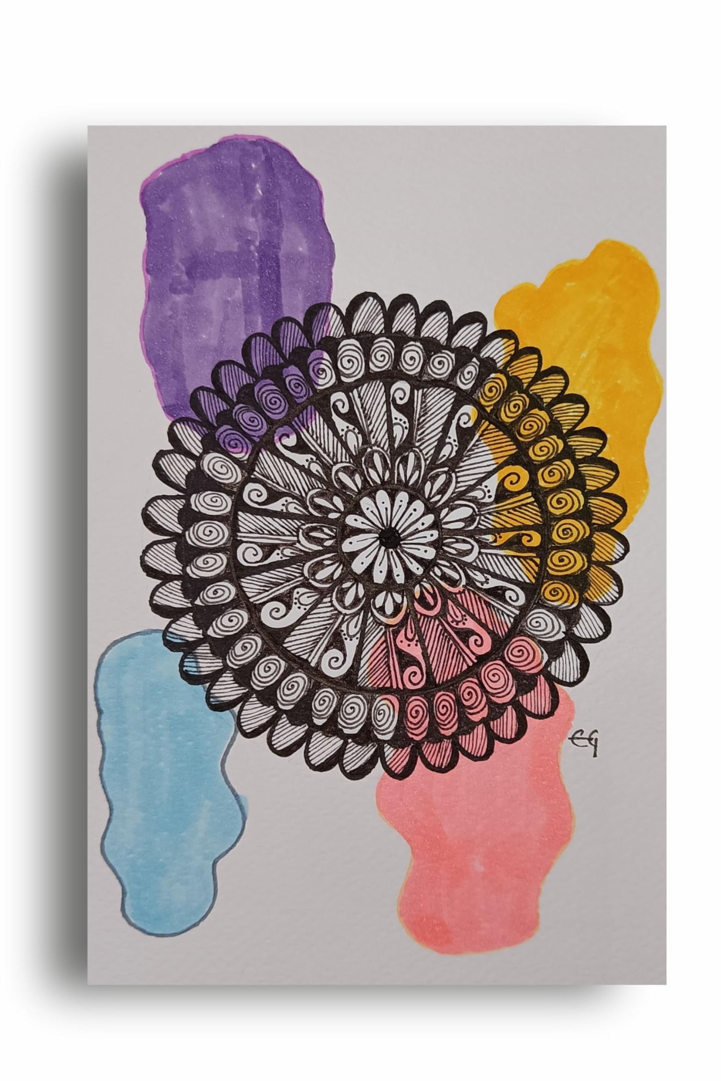 Art to Doors | Mandala Art Home Decor | Artist Evancy Grace | Vertical | Art Print | Home Decor | Wall Decor | Gifts for Women | Gifts for Men | Gift Items | Wall Art