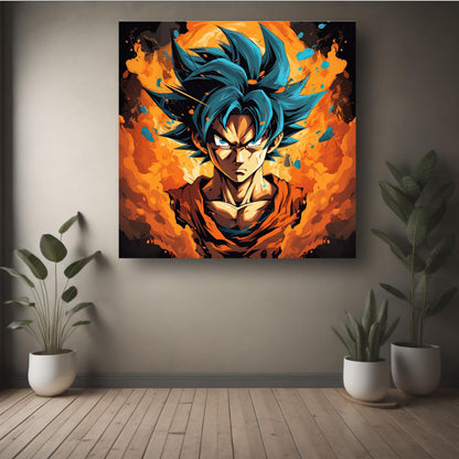 Art to Doors | Epic Anime Figure Art | Square | Art Print | Home Decor | Wall Decor | Gifts for Women | Gifts for Men | Gift Items | Wall Art