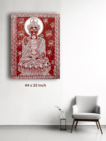 Art to Doors | Body Chakras | Artist Puja Kumari | Vertical | Art Print | Home Decor | Wall Decor | Gifts for Women | Gifts for Men | Gift Items | Wall Art