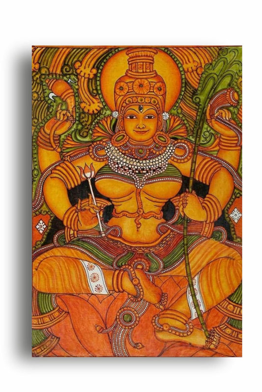 Art to Doors | Lalithadevi Mural Painting | Artist Duvvuri Srivalli Hyndavi | Vertical | Art Print | Home Decor | Wall Decor | Gift Items | Wall Art