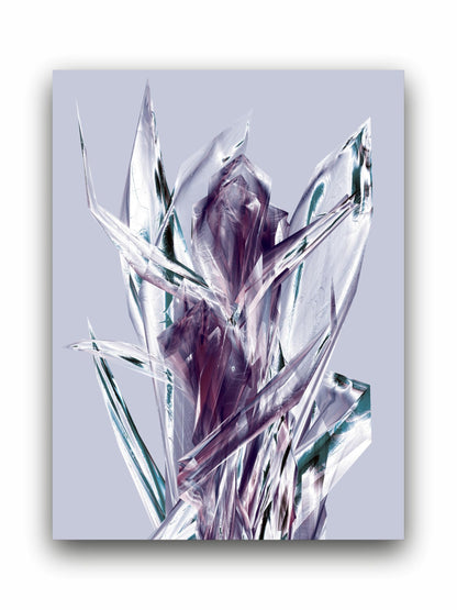 Art to Doors | Amethyst | Artist Filomina Pawar | Vertical | Art Print | Home Decor | Wall Decor | Gift Items | Wall Art