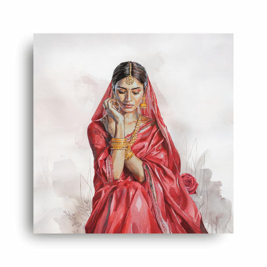 Art to Doors | Elegance | Artist Riika Kandhola | Vertical | Art Print | Home Decor | Wall Decor | Gifts for Women | Gifts for Men | Gift Items | Wall Art