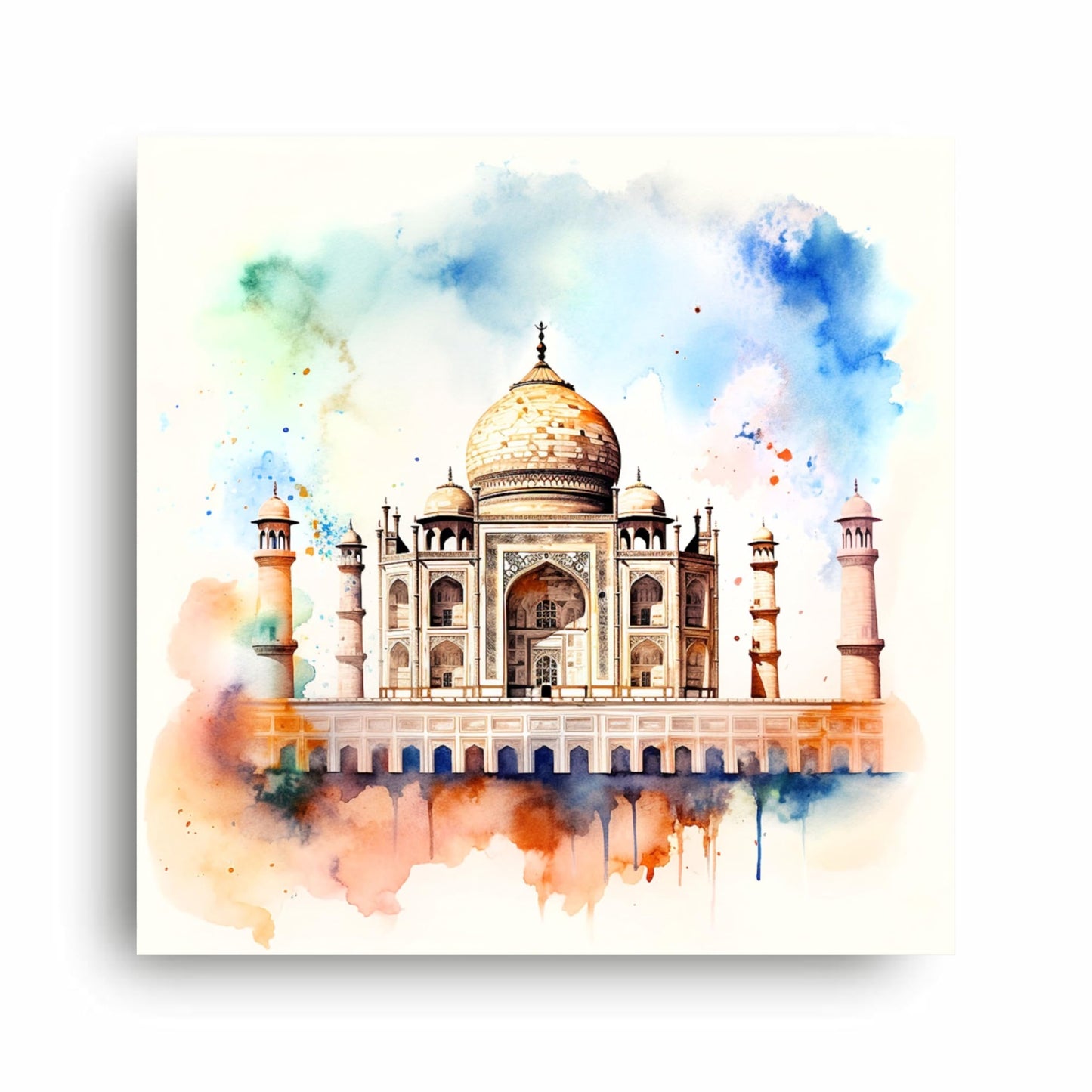 Art to Doors | Marble Majesty | Square | Art Print | Home Decor | Wall Decor | Gifts for Women | Gifts for Men | Canvas Frame |