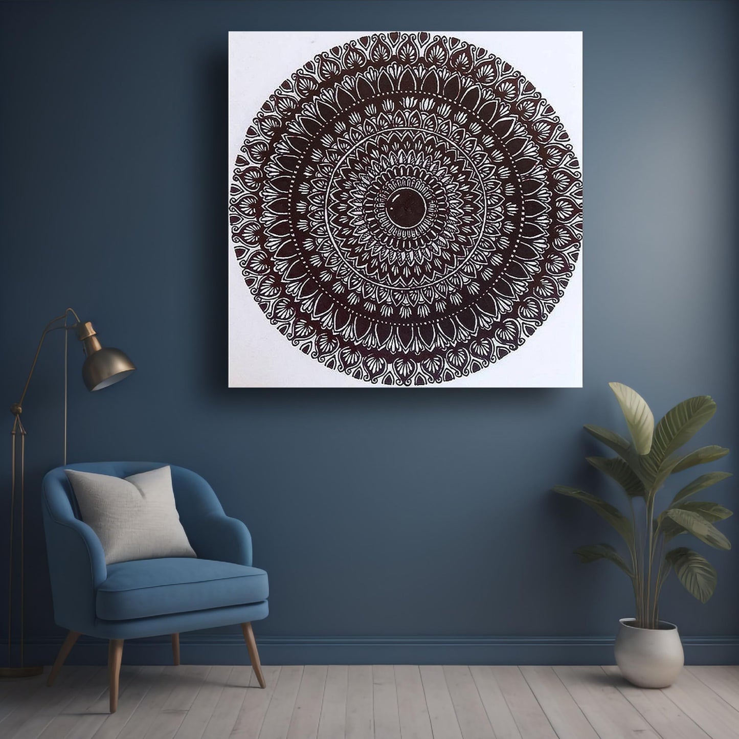 Art to Doors | Healing Mandala | Reddy Jahnavi | Square | Art Print | Home Decor | Wall Decor | Gifts for Women | Gifts for Men | Wall Art