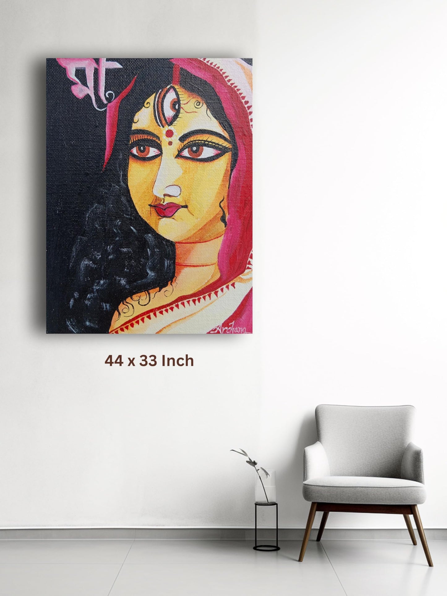 Art to Doors | Mayer Agomoni | Artist Archana Sharan | Vertical | Art Print | Home Decor | Wall Decor | Gift Items | Wall Art