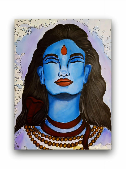 Art to Doors | Lord Shiva Artwork | Artist Kalakarish | Vertical | Art Print | Home Decor | Wall Decor | Gift Items | Wall Art