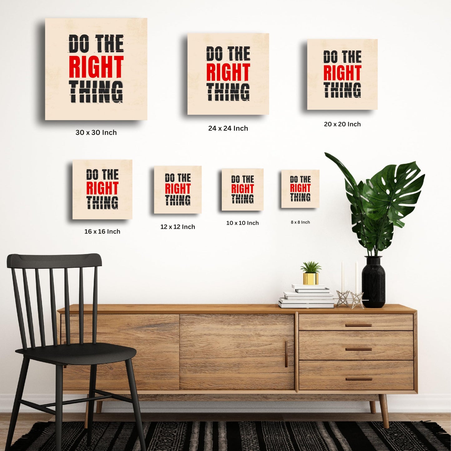 Art to Doors Do the Right Thing Quote Home Decors