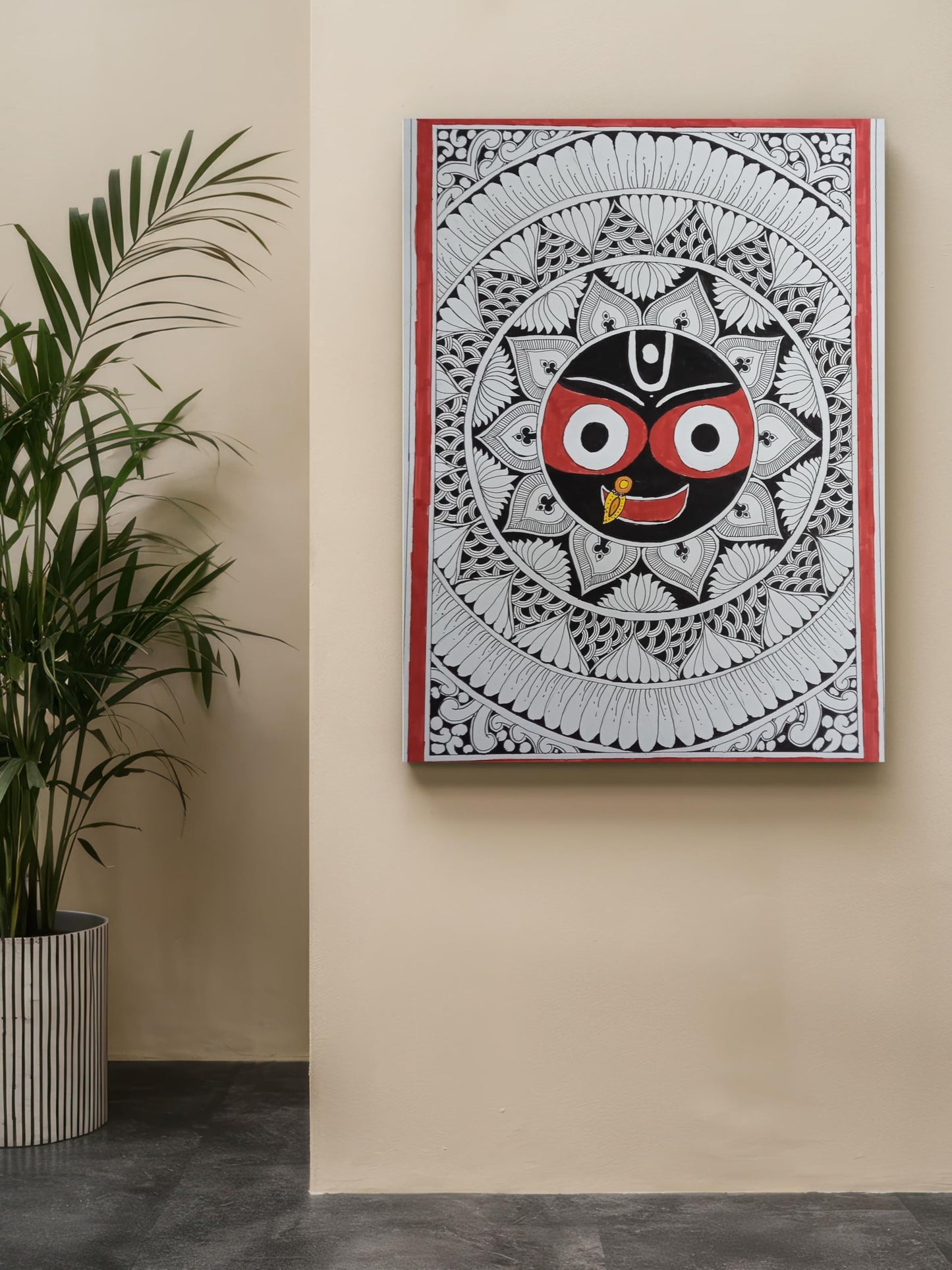 Art to Doors | Jai Jagannath | Artist Anjali Shrivastava | Vertical | Art Print | Home Decor | Wall Decor | Gifts for Women | Gifts for Men | Gift Items | Wall Art