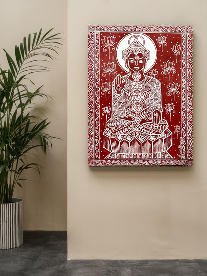 Art to Doors | Body Chakras | Artist Puja Kumari | Vertical | Art Print | Home Decor | Wall Decor | Gifts for Women | Gifts for Men | Gift Items | Wall Art