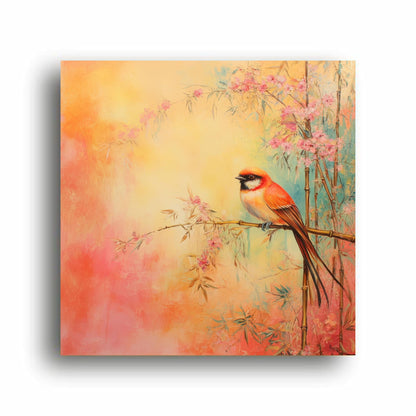 Art to Doors | Tropical Bird Art | Square | Art Print | Home Decor | Wall Decor | Gifts for Women | Gifts for Men | Gift Items | Wall Art