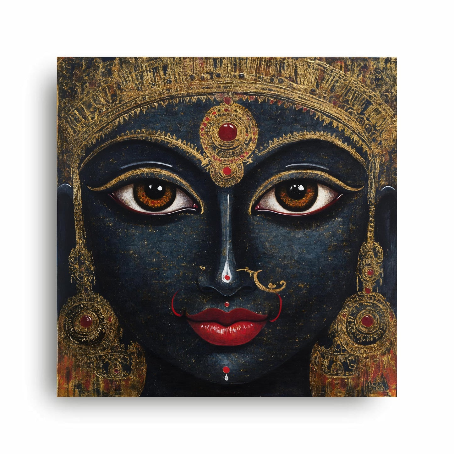 Art to Doors | Divine Goddess Statue Art | Square | Art Print | Home Decor | Wall Decor | Gifts for Women | Gifts for Men | Gift Items | Wall Art