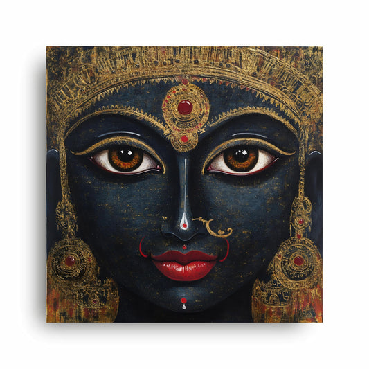 Art to Doors | Divine Goddess Statue Art | Square | Art Print | Home Decor | Wall Decor | Gifts for Women | Gifts for Men | Gift Items | Wall Art