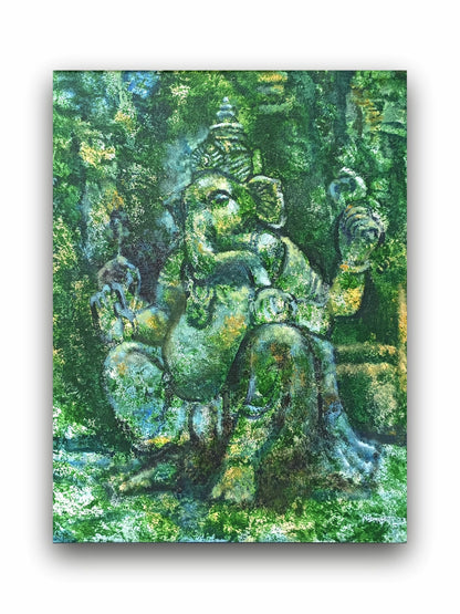 Art to Doors | Lord Ganesha | Artist Madhumita Shaw | Vertical | Art Print | Home Decor | Wall Decor | Gifts for Women | Gifts for Men | Gift Items | Wall Art