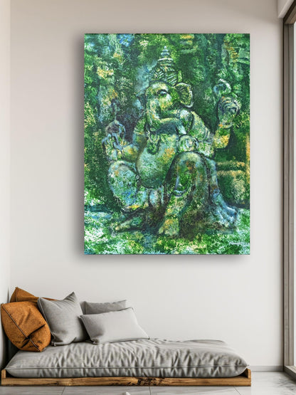 Art to Doors | Lord Ganesha | Artist Madhumita Shaw | Vertical | Art Print | Home Decor | Wall Decor | Gifts for Women | Gifts for Men | Gift Items | Wall Art