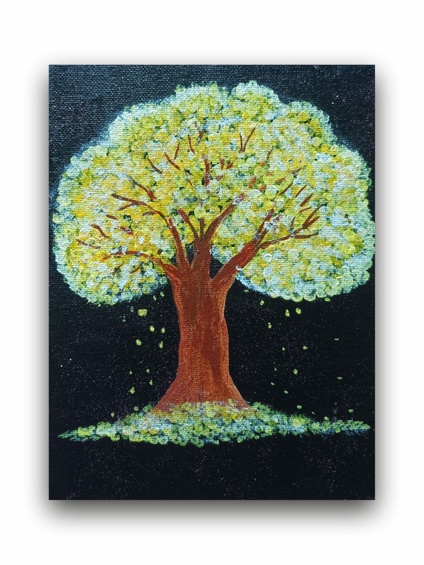 Art to Doors | Tree Painting On Canvas | Artist Asma Shabeer | Vertical | Art Print | Home Decor | Wall Decor | Gifts for Women | Gifts for Men | Gift Items | Wall Art