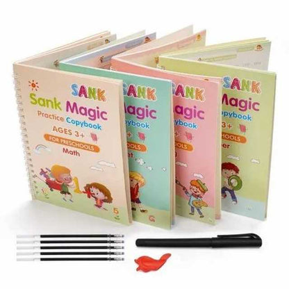 Magic Practice Copybook (4 Book + 10 Refill) (A-127)